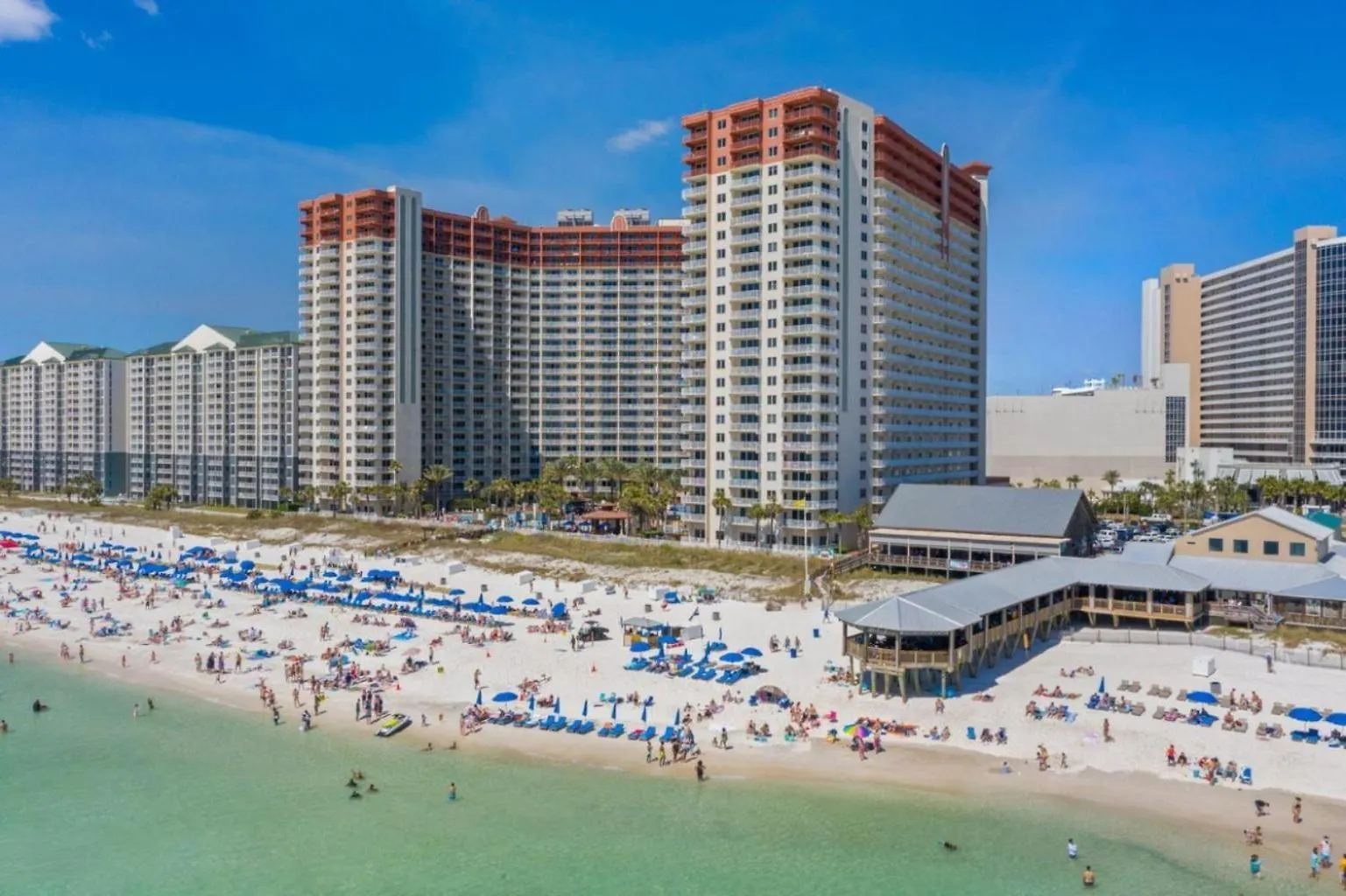 Shores Of Panama 521 - 2 Bedroom Bunks Sleeps 6, Reserved Parking! Condo Panama City Beach