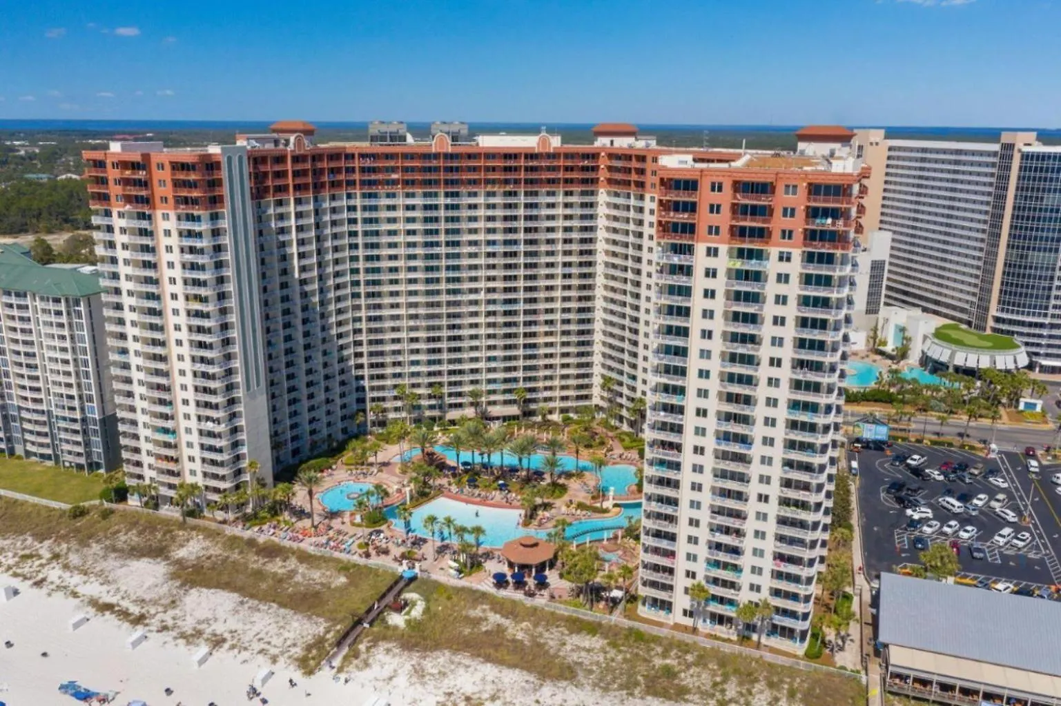 Apartment Shores Of Panama 521 - 2 Bedroom Bunks Sleeps 6, Reserved Parking! Condo Panama City Beach